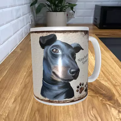 Manchester Terrier Dog 11oz Coffee Mug My Dog's Prayer Theme 850DRMUG • £7.25