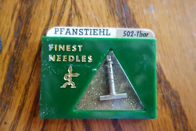 Pfanstiehl 502-Tbar For GE General Electric Play Cartridge W/ 501 Series Needle • $25
