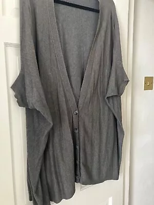 £10 • Buy Topshop Vintage Grey Kimono Style Cardigan Jacket. 