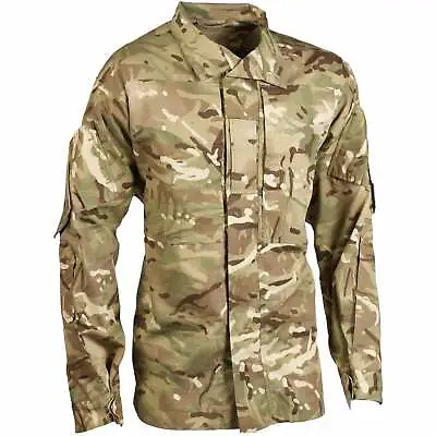 £8.95 • Buy British Army MTP PCS Combat Shirt Jacket Camouflage Surplus Uniform Cadet Grade2