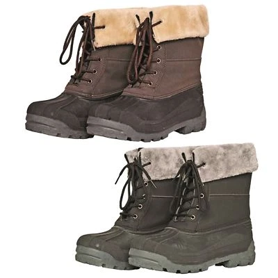 £17.99 • Buy HKM Womens Men Winter Snow Boots Waterproof Stable Muck Thermo Warm Ankle Shoes