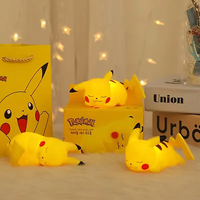$20.25 • Buy Action Figure Model Pokemon Pikachu Cartoon Creative Mini Table Lamp Toys Gift