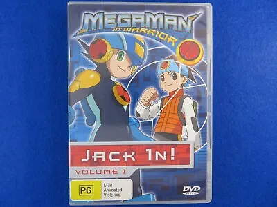 Megaman NT Warrior Volume 1 Jack In - DVD - Region 4 - Fast Postage !! • $10.56