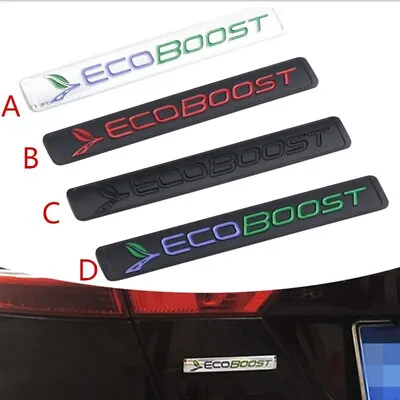 1 X Metal EcoBoost Badge Engine Emblem Car Decal Sticker Badge For Ford F150 • $14.40