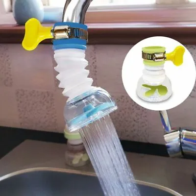 Extension Gadgets Filter Faucet Extenders Telescopic Tap Kitchen Water Saver • £5.11