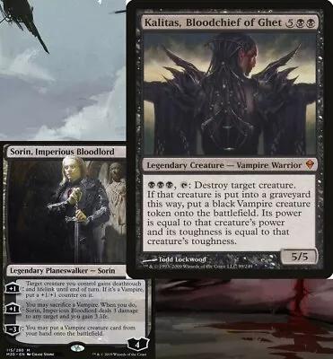 Kalitas Bloodchief Of Ghet VAMPIRES Commander Deck Magic MTG Ready-to-Play EDH • $185.99