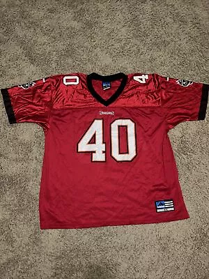 VTG Adidas Tampa Bay Buccaneers Mike Alstott Jersey Red Men’s Size 2XL EUC • $49.99