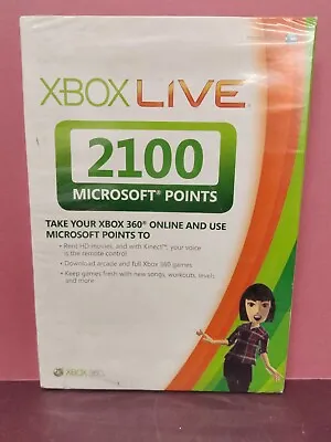 Xbox LIVE 2100 Microsoft Points (Xbox 360) • £19.99