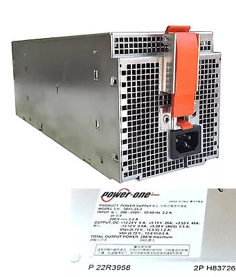 Powerone 3D51-25-2 IBM Power Supply 22R3958 DS8000 7311-D11 RS6000 NT79 • £50.60