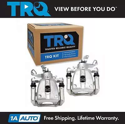 TRQ New Rear Disc Brake Caliper With Bracket & Hardware Pair For Mini Cooper • $144.95