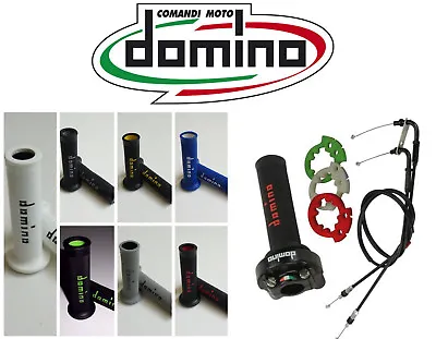 DOMINO FAST GAS CONTROL CABLES KNOBS A10 For SUZUKI GSX-R 750 - GSX-R 1000 • £145.64