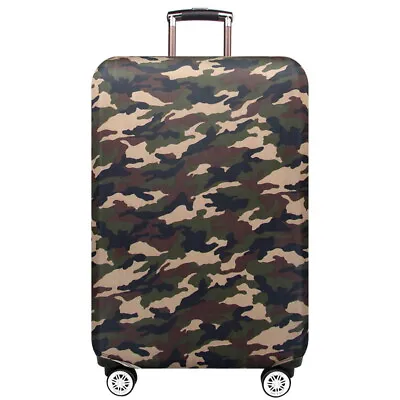Elastic Luggage Cover 18-32 Travel Suitcase Trolley Duffle Dustproof Case Bag • £7.93