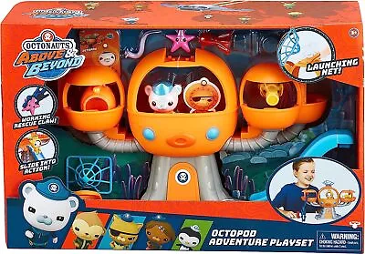 Octonauts Above & Beyond OCTOPOD Adventure Playset With Captain Barnacles Figure • £34.99