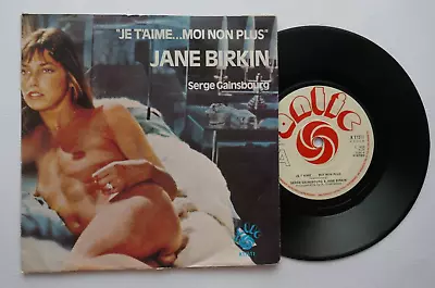 Jane Birkin 45 P/s ' Je T'aime...moi Plus ' Ex ! • £24.99