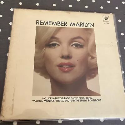 Marilyn Monroe – Remember Marilyn - Original 1973 Gatefold LP & Booklet • £7.99