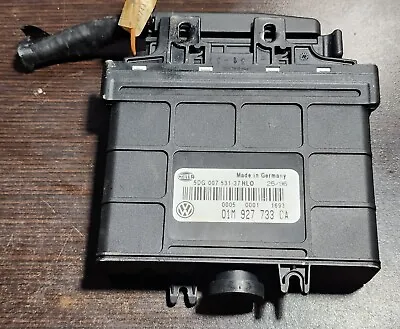 VW Golf Jetta Cabrio 2.0L Transmission Control 01M 927 733 CA 5DG 007 531-37 HLO • $29.99