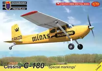 1/72 Utility Aircraft: Cessna C-180 Skywagon  [ 3 Options] #0370 :  KP MODEL • $29.95