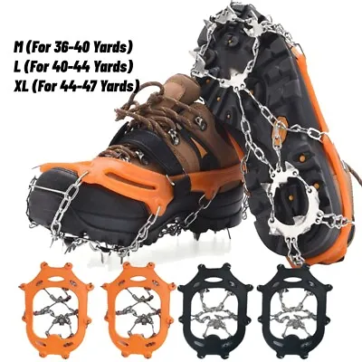Snow Flexible Crampons Ice-Grip Mountain Climb Swiss Military Issue Ice Cleats • $24.98
