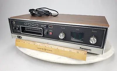 Vintage Panasonic 8 Track RS-806US Antique Cassette Retro Deck Record Wood Grain • $74.95