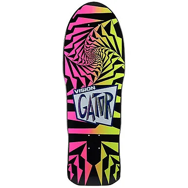 Vision Gator II Modern Concave Reissue Skateboard Deck Black Fade-  - • $219