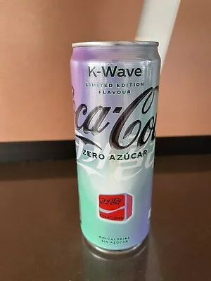 Coca-Cola Zero Creations Can K-WAVE 2024 From Spain Now In UK 250ml FULL • £12.50