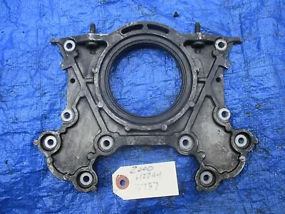 93-01 Honda Prelude Rear Main Seal Cover H22 H22A4 Motor VTEC OEM H22A OEM 3737 • $59.99