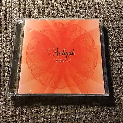 Aaliyah I Care 4 U 2002 Cd/dvd Edition Oop Blackground Print 14trx • $49.99