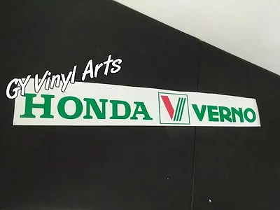 Windshield Banners Cars Stickers Decals JDM Verno For/fit Honda Civic Accord • $34.26