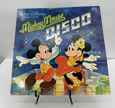 1979 Walt Disney Mickey Mouse Disco Vintage Vinyl LP Record Album • $10