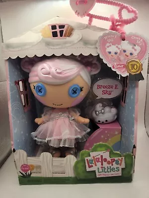 Lalaloopsy Littles Doll- Breeze E Sky And Pet Cloud 7  Angel Doll With Wings NEW • $15