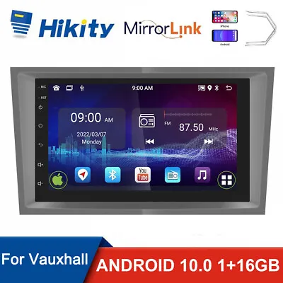 7  Android 10 For Vauxhall Corsa C/D Antara Astra H GPS Navi Car Stereo Radio FM • £107.99