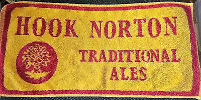 Hook Norton Traditional Ales Beer Bar Towel Pub Home Bar Man Cave Unused • £0.99