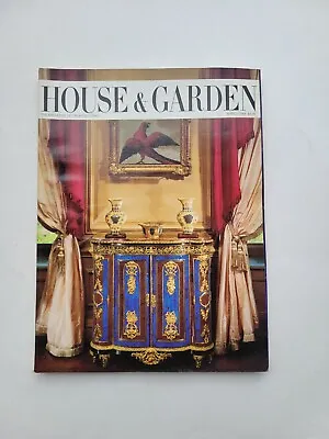House & Garden Magazine March 1984 Gardens Of Fantasy & Wit • $10.99