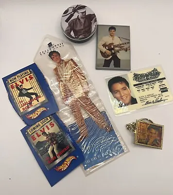 Collectible Elvis Presley Memorabilia Lot 7 Pieces As Shown • $14.99