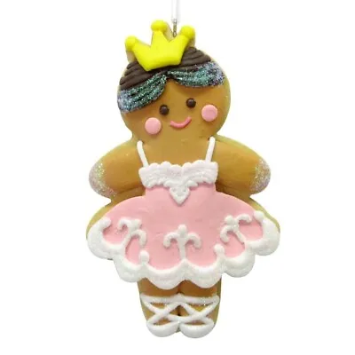 Mrs. Claus' Bakery Ballet Gingerbread Girl Christmas Ornaments 4  • $9.99