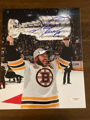 Boston Bruins Mark Recchi Autographed 8x10 Photo W/Cup JSA Authenticated • $50