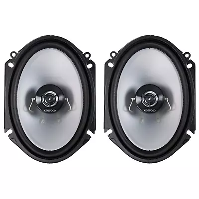 Kenwood 6 X 8 Inch 2Way 250-Watt Car Stereo Speakers - Pair KFC-C6866S • $69.99