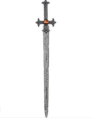 Crusader Sword - Plastic - 33  - King Arthur - Costume Accessory Prop • $19.99