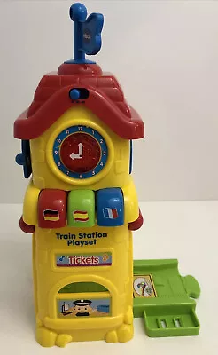 VTech Electronic Train Station With Smart Point Track Go Go Smart Wheels Chug Go • $16.68