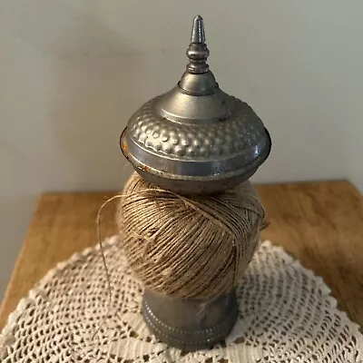 Vintage Tabletop Metal Twine/String Holder.  7.5” • $14.99