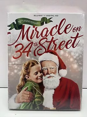 Miracle On 34th Street 70th Anniversary (Blu Ray Expired Digital) Slipcover • $10.99