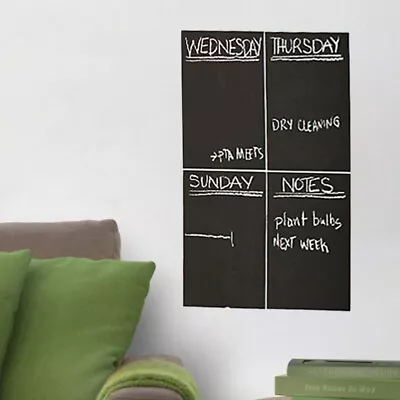 4PCS Removable Chalkboard Sticker - DIY Blackboard Roll- • $8.71