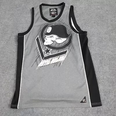 Metal Mulisha Mens T-shirt M Gray Tank Top • $24.90