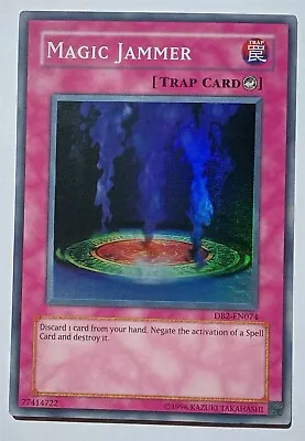 YuGiOh - Magic Jammer - DB2-EN074 - Super Rare Holo - NM • $3.95