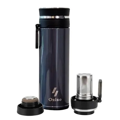 Tea Thermos With Infuser Ozizo 18 Oz Insulated Tea Flask With Leakproof Lid • $18.70