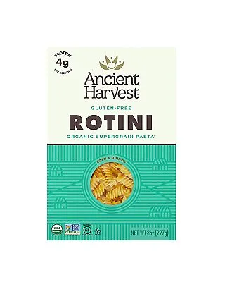 Ancient Harvest Organic Gluten Free Supergrain Pasta Rotini (Box) 8 Ounce • £14.47