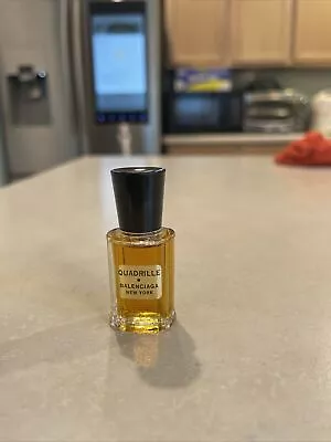 Quadrille Balenciaga Paris Vintage Mini Pure Perfume Miniature Parfum Splash • $93.45