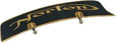 Vintage Front Mudguard Brass Number Plate For Norton Motorcycle • $23.77