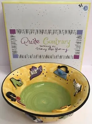 Mary Rose Young Quite Contrary Red Carpet Studios 3D Shoe Purses 11  Party Bowl • $13.99