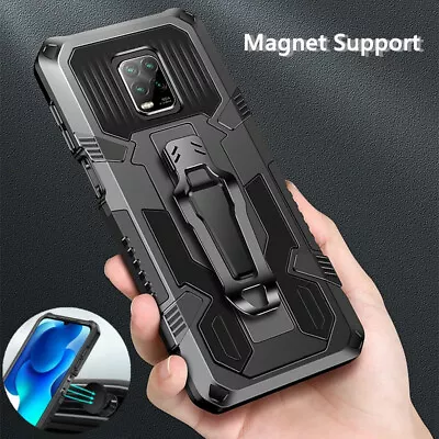 For Xiaomi Redmi Note 9S 8 9 Pro CaseShockproof Rugged Back Hard Stand Cover • $5.99